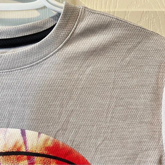 Old Navy Active Kids Go Dry XL 14-16 Youth Gray Basketball Sports Shirt - Picture 7 of 17